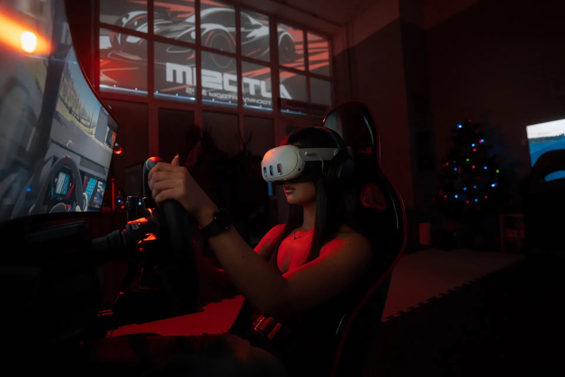VR автосимулятор от первого лица